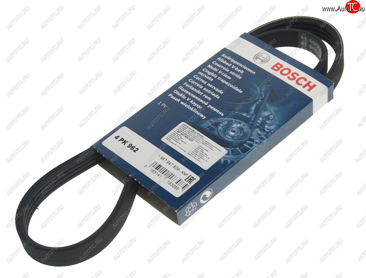 529 р. Ремень приводной поликлиновой 4PK962 BOSCH BOSCH 1987947809 BOSCH 1987947809  с доставкой в г. Пермь