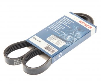 599 р. Ремень приводной поликлиновой 5PK975 BOSCH BOSCH 1987947813 BOSCH 1987947813  с доставкой в г. Пермь. Увеличить фотографию 1