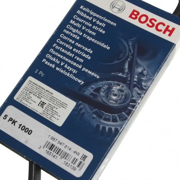 899 р. Ремень приводной поликлиновой 5PK1000 BOSCH BOSCH 1987947814  с доставкой в г. Пермь. Увеличить фотографию 2