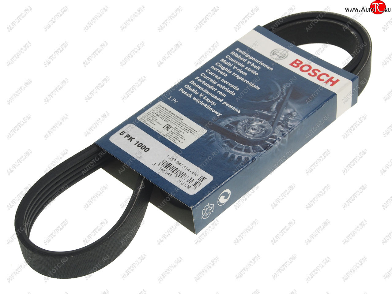 899 р. Ремень приводной поликлиновой 5PK1000 BOSCH BOSCH 1987947814  с доставкой в г. Пермь