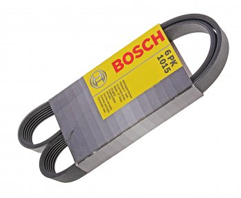 1 299 р. Ремень ВАЗ-1118 генератора с кондиционером BOSCH BOSCH 1987947816  с доставкой в г. Пермь. Увеличить фотографию 1