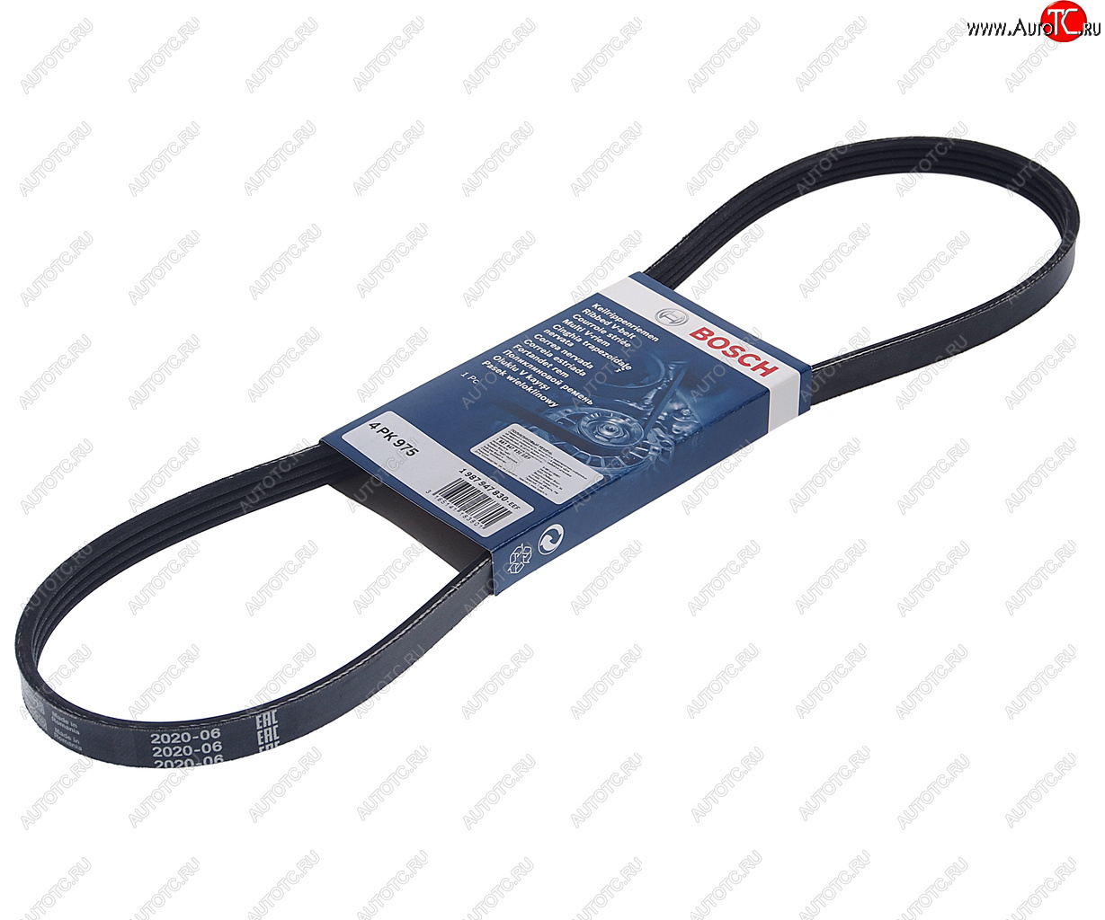 489 р. Ремень приводной поликлиновой 4PK975 BOSCH BOSCH 1987947830 BOSCH 1987947830  с доставкой в г. Пермь