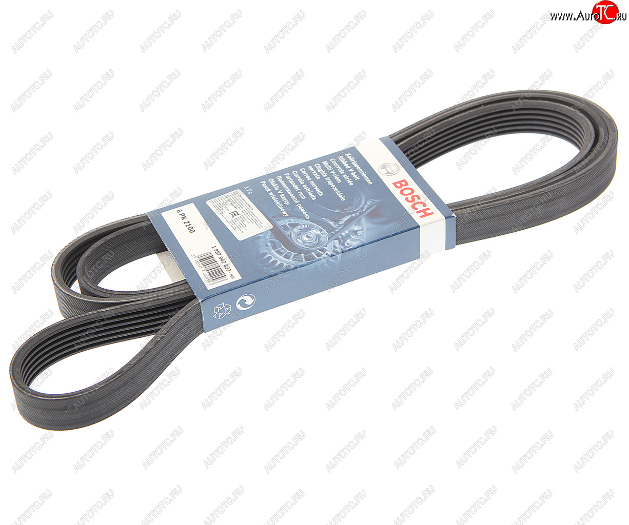 1 469 р. Ремень приводной поликлиновой 6PK2100 BOSCH BOSCH 1987947833  с доставкой в г. Пермь