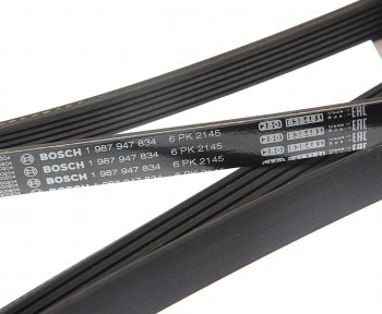 1 379 р. Ремень приводной поликлиновой 6PK2145 BOSCH BOSCH 1987947834  с доставкой в г. Пермь. Увеличить фотографию 2