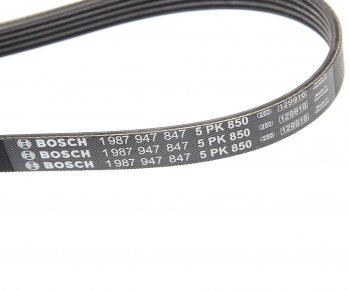 699 р. Ремень приводной поликлиновой 5PK850 BOSCH BOSCH 1987947847  с доставкой в г. Пермь. Увеличить фотографию 2