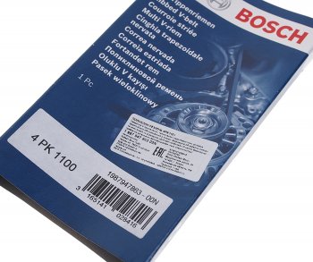 719 р. Ремень приводной поликлиновой 4PK1100 BOSCH BOSCH 1987947863 BOSCH 1987947863  с доставкой в г. Пермь. Увеличить фотографию 2
