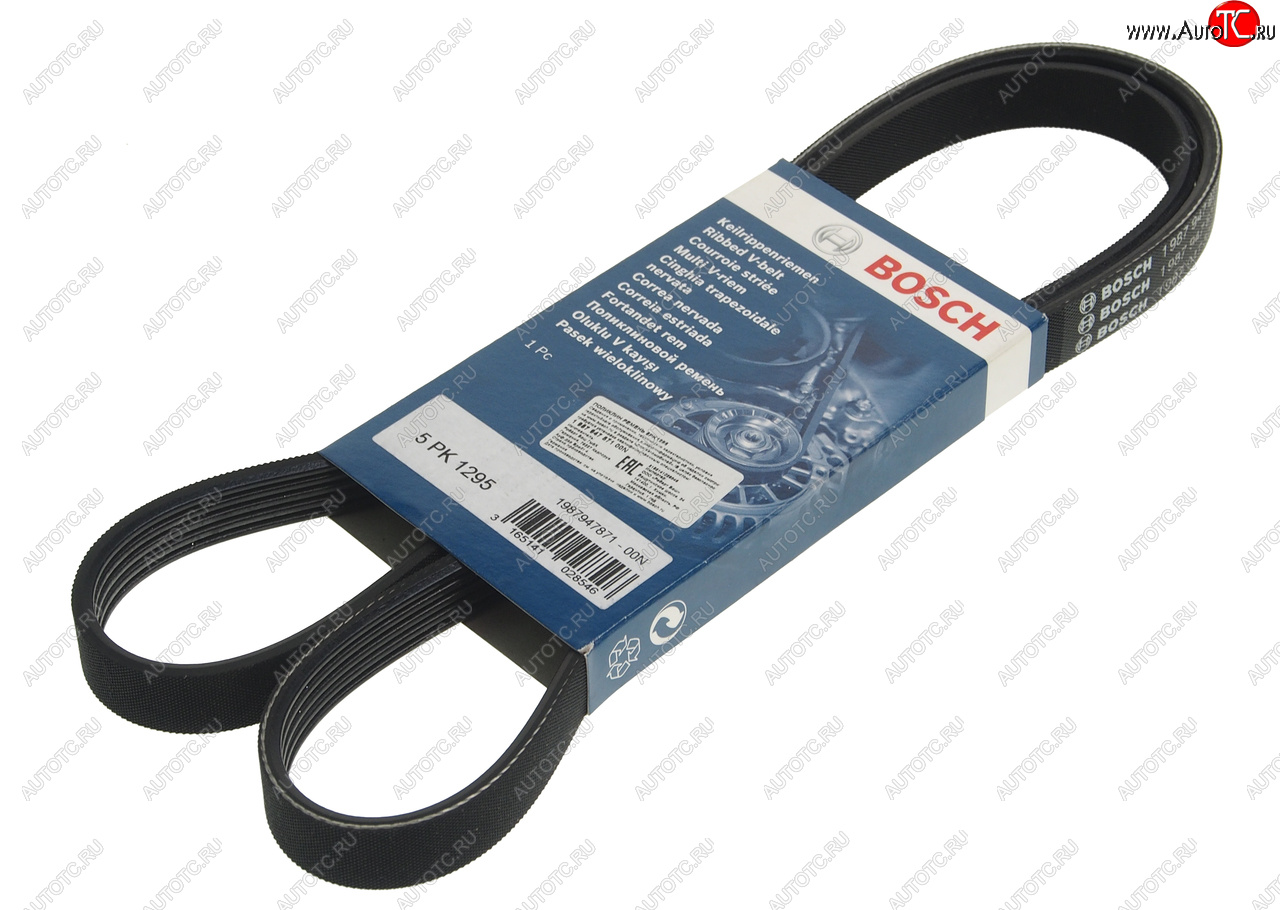 799 р. Ремень приводной поликлиновой 5PK1295 BOSCH BOSCH 1987947871 BOSCH 1987947871  с доставкой в г. Пермь