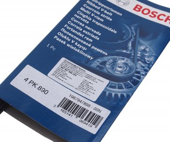 569 р. Ремень приводной поликлиновой 4PK890 BOSCH BOSCH 1987947898 BOSCH 1987947898  с доставкой в г. Пермь. Увеличить фотографию 2