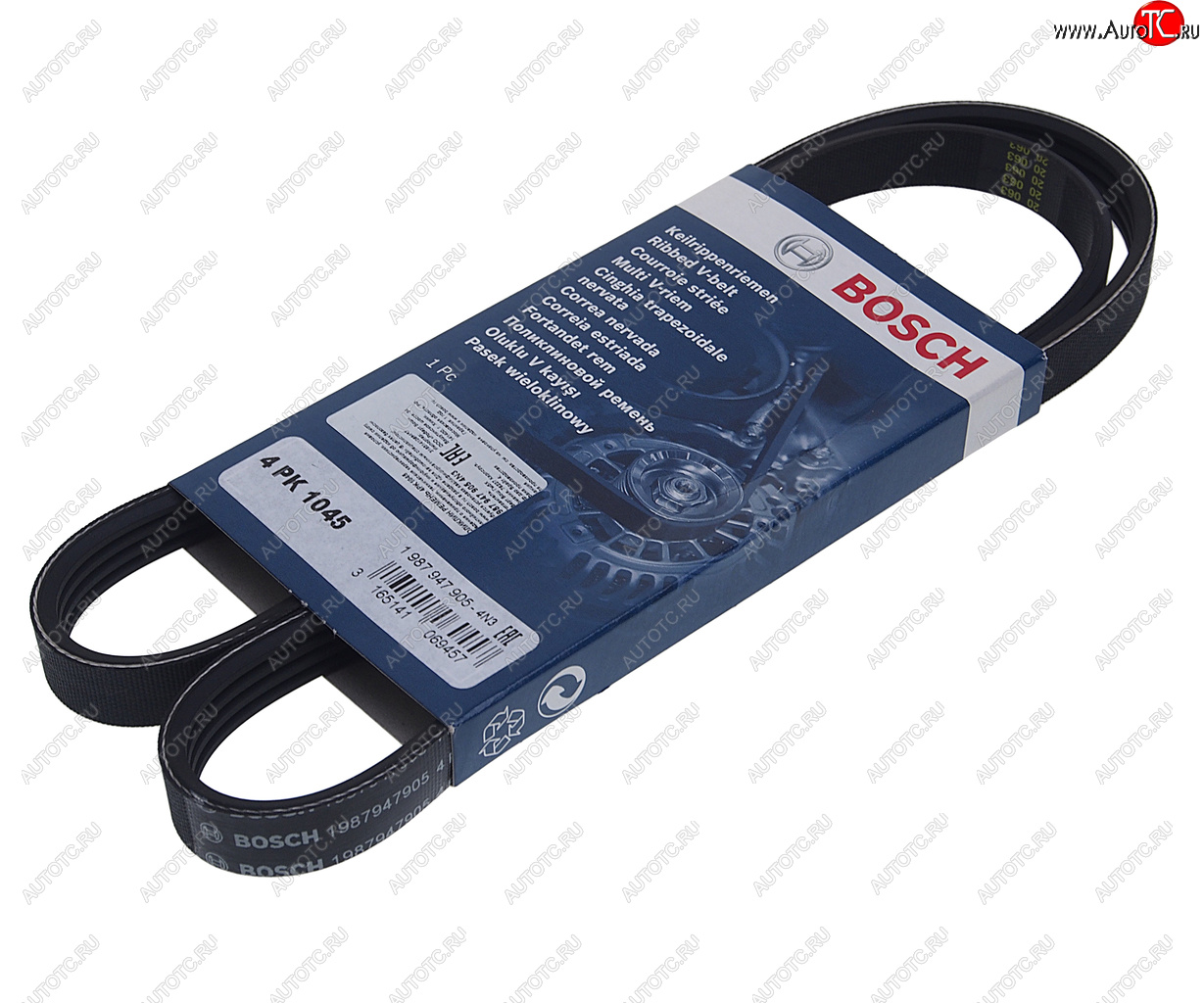 799 р. Ремень приводной поликлиновой 4PK1045 BOSCH BOSCH 1987947905 BOSCH 1987947905  с доставкой в г. Пермь