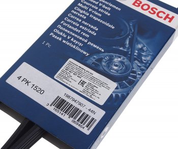 679 р. Ремень приводной поликлиновой 4PK1520 BOSCH BOSCH 1987947907  с доставкой в г. Пермь. Увеличить фотографию 2