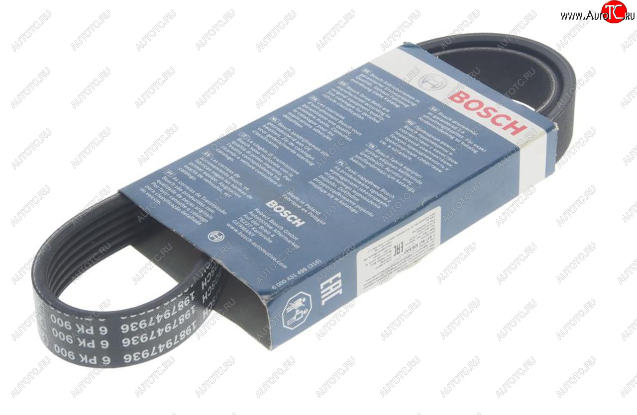 739 р. Ремень приводной поликлиновой 6PK900 BOSCH BOSCH 1987947936  с доставкой в г. Пермь