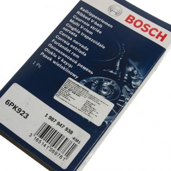 749 р. Ремень приводной поликлиновой 6PK923 BOSCH BOSCH 1987947938 BOSCH 1987947938  с доставкой в г. Пермь. Увеличить фотографию 2