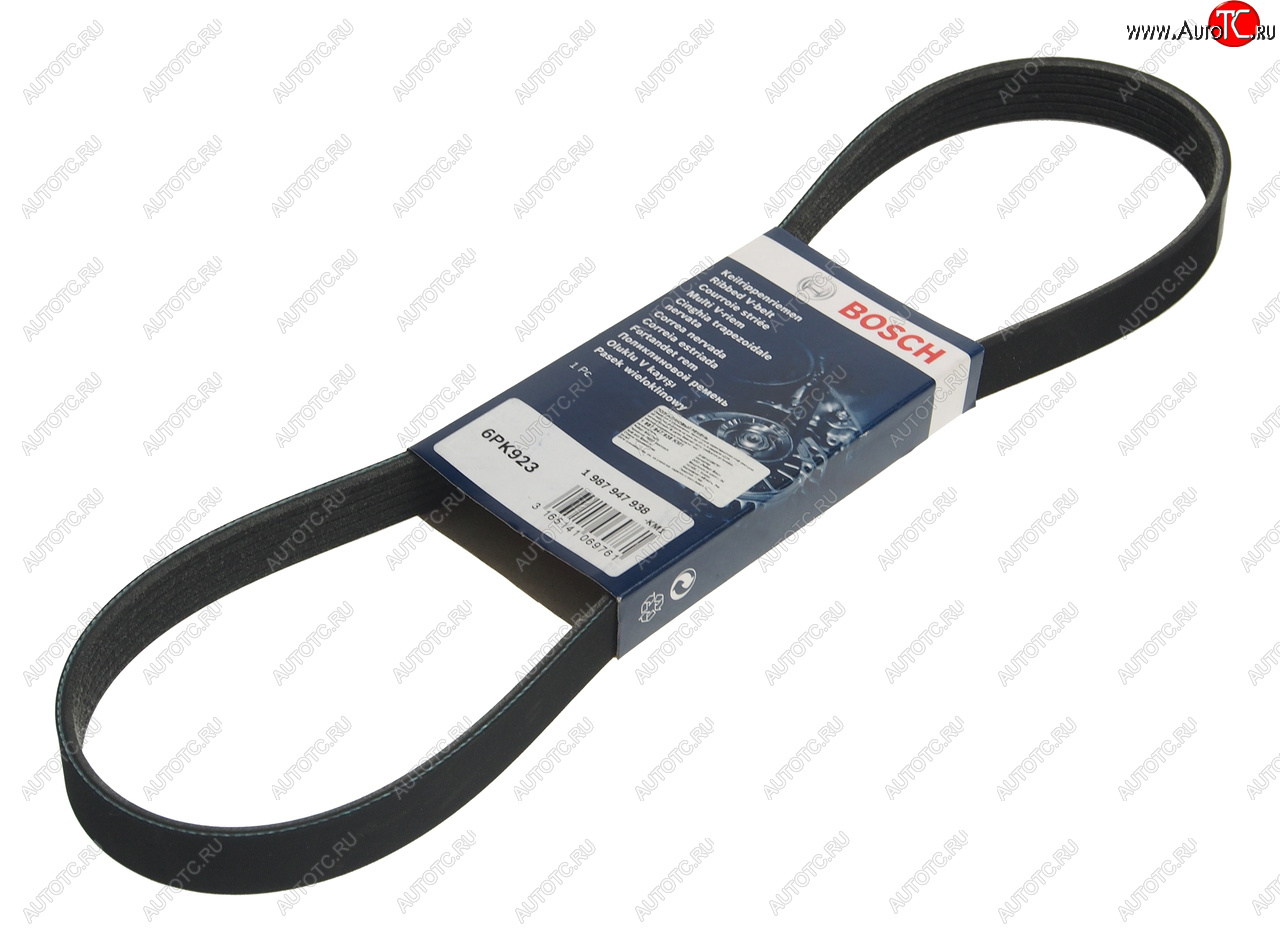 749 р. Ремень приводной поликлиновой 6PK923 BOSCH BOSCH 1987947938 BOSCH 1987947938  с доставкой в г. Пермь