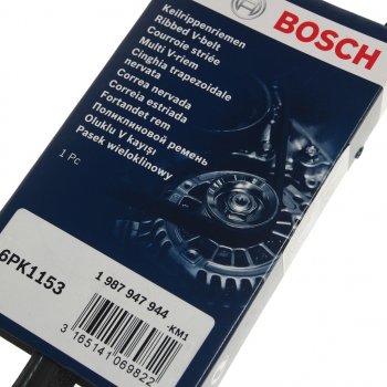 859 р. Ремень приводной поликлиновой 6PK1153 BOSCH BOSCH 1987947944  с доставкой в г. Пермь. Увеличить фотографию 2