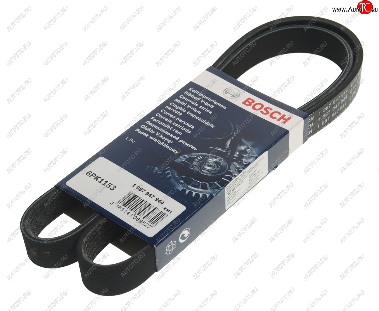 859 р. Ремень приводной поликлиновой 6PK1153 BOSCH BOSCH 1987947944  с доставкой в г. Пермь