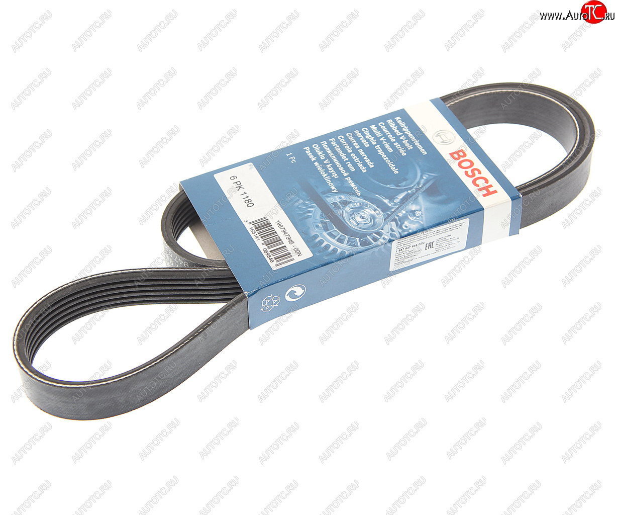 969 р. Ремень приводной поликлиновой 6PK1180 BOSCH BOSCH 1987947946  с доставкой в г. Пермь