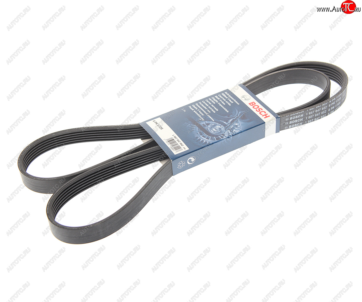 999 р. Ремень приводной поликлиновой 6PK1725 BOSCH BOSCH 1987947952 BOSCH 1987947952  с доставкой в г. Пермь