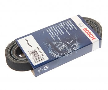 1 289 р. Ремень приводной поликлиновой 6PK2140 BOSCH BOSCH 1987947958  с доставкой в г. Пермь. Увеличить фотографию 1