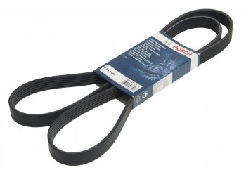 1 029 р. Ремень приводной поликлиновой 6PK1660 BOSCH BOSCH 1987947978  с доставкой в г. Пермь. Увеличить фотографию 1
