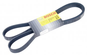 1 259 р. Ремень ГАЗ-31105 генератора дв.Крайслер без кондиционера BOSCH BOSCH 1987947981  с доставкой в г. Пермь. Увеличить фотографию 1