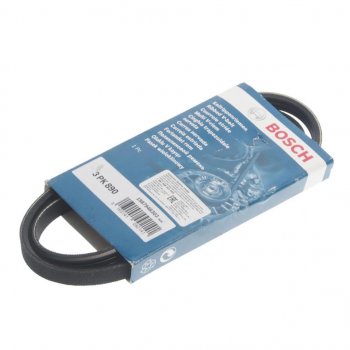 699 р. Ремень приводной поликлиновой 3PK890 BOSCH BOSCH 1987948303 BOSCH 1987948303  с доставкой в г. Пермь. Увеличить фотографию 1