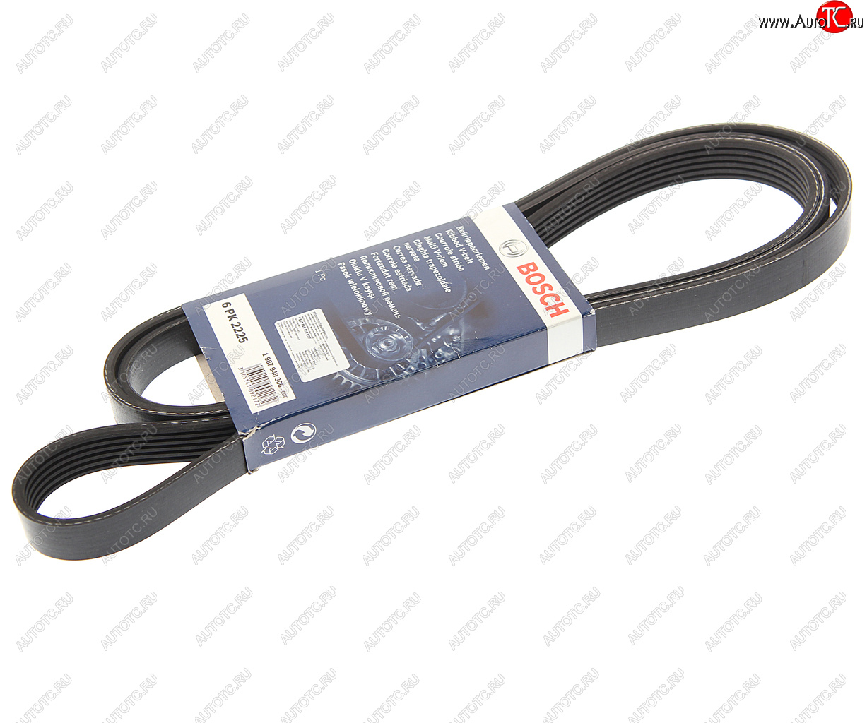 1 599 р. Ремень приводной поликлиновой 6PK2225 SSANGYONG Kyron (06-),Rexton (02-) (E2832) BOSCH BOSCH 1987948306  с доставкой в г. Пермь