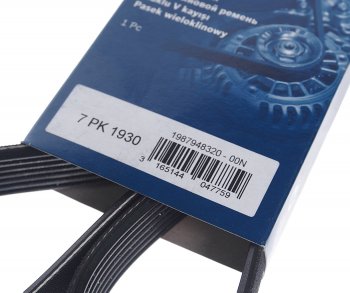 1 799 р. Ремень приводной поликлиновой 7PK1930 TOYOTA Avensis (03-08) BOSCH BOSCH 1987948320  с доставкой в г. Пермь. Увеличить фотографию 2