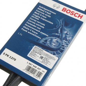 1 229 р. Ремень приводной поликлиновой 5PK1368 BOSCH BOSCH 1987948347  с доставкой в г. Пермь. Увеличить фотографию 2