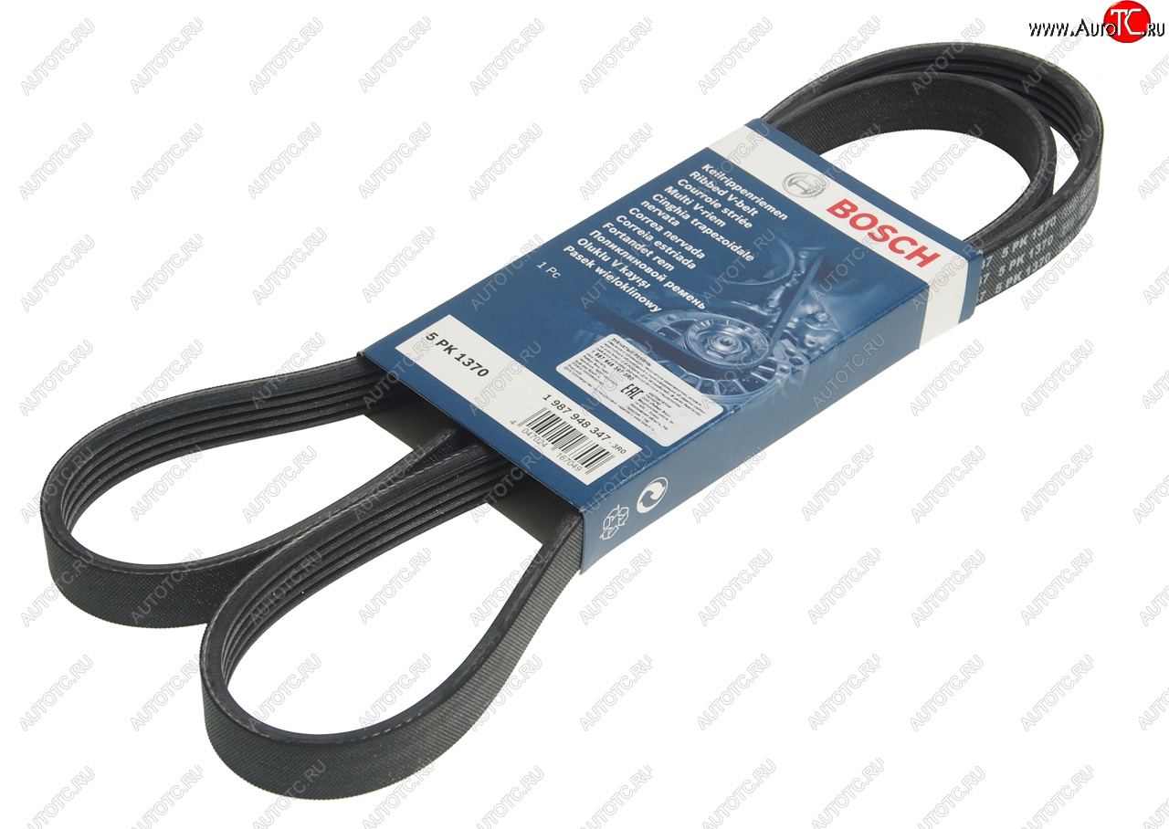 1 229 р. Ремень приводной поликлиновой 5PK1368 BOSCH BOSCH 1987948347  с доставкой в г. Пермь