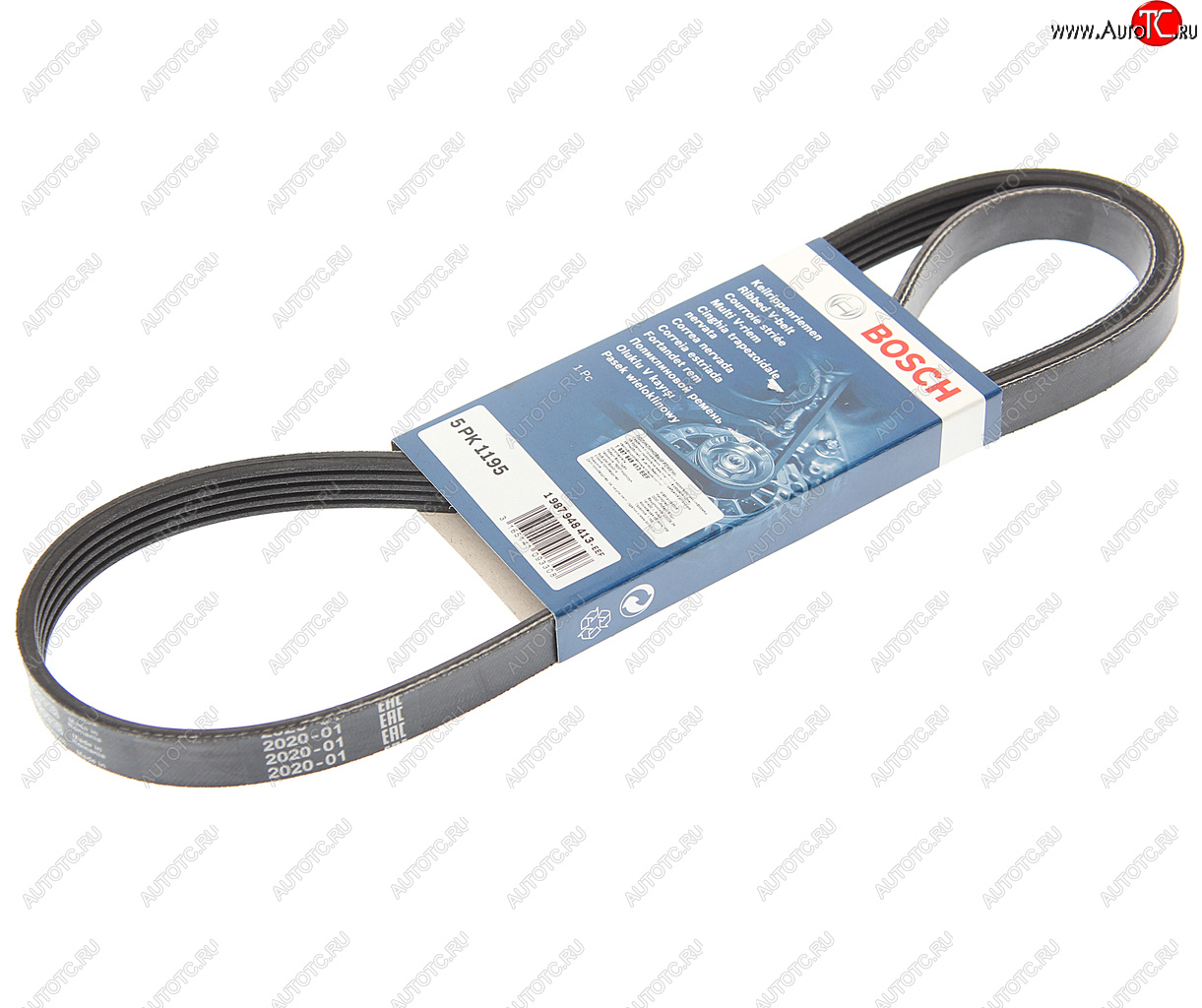569 р. Ремень приводной поликлиновой 5PK1195 BOSCH BOSCH 1987948413 BOSCH 1987948413  с доставкой в г. Пермь