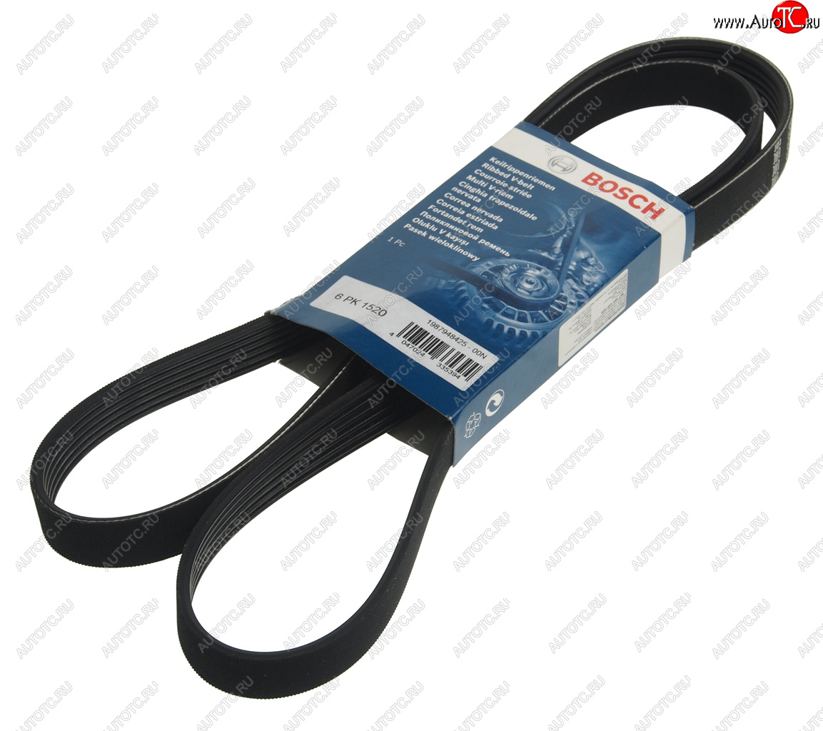 1 139 р. Ремень приводной поликлиновой 6PK1520 BOSCH BOSCH 1987948425  с доставкой в г. Пермь