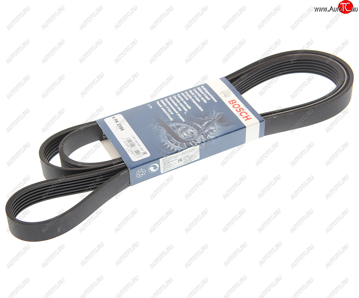 1 749 р. Ремень приводной поликлиновой 6PK2196 BOSCH BOSCH 1987948429  с доставкой в г. Пермь