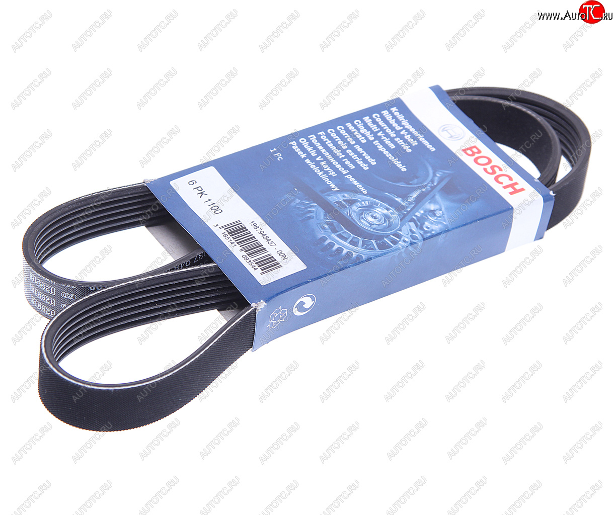 979 р. Ремень приводной поликлиновой 6PK1100 BOSCH BOSCH 1987948437  с доставкой в г. Пермь