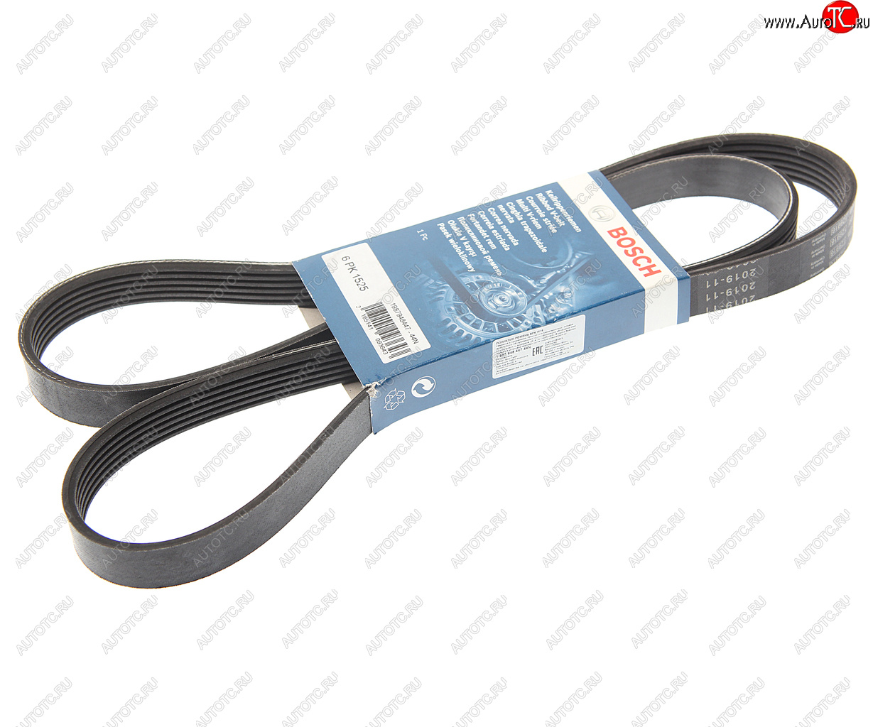 1 299 р. Ремень приводной поликлиновой 6PK1525 BOSCH BOSCH 1987948447  с доставкой в г. Пермь
