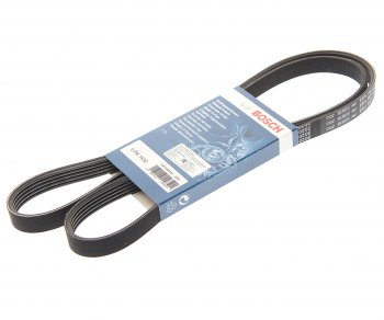 1 089 р. Ремень приводной поликлиновой 5PK1432 AUDI A4 (98-) генератора BOSCH BOSCH 1987948491  с доставкой в г. Пермь. Увеличить фотографию 1