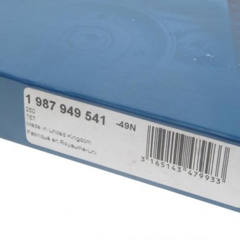 2 799 р. Ремень ГРМ VW Passat (98-05) AUDI A4 (97-06) SKODA Superb (01-08) (87х24) BOSCH BOSCH 1987949541 BOSCH 1987949541  с доставкой в г. Пермь. Увеличить фотографию 3