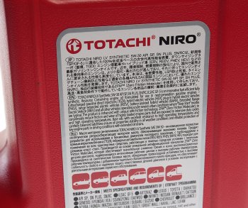 2 699 р. Масло моторное NIRO LV SPSN PlusGF-5 5W30 синт.4л TOTACHI TOTACHI 19904  с доставкой в г. Пермь. Увеличить фотографию 3