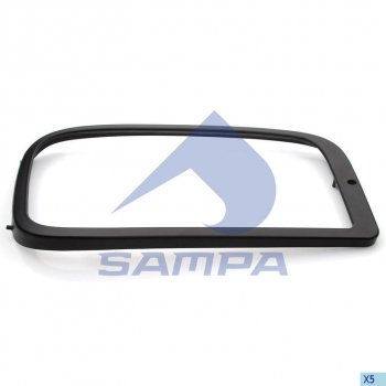 1 369 р. Рамка MERCEDES Axor фары правой SAMPA SAMPA 201.061  с доставкой в г. Пермь. Увеличить фотографию 1