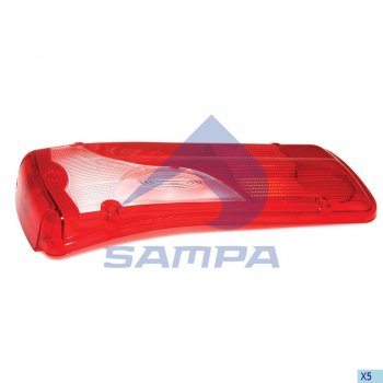 2 399 р. Рассеиватель SCANIA P,G,R,T VW Crafter Pickup фонаря заднего левого SAMPA SAMPA 201.064  с доставкой в г. Пермь. Увеличить фотографию 1