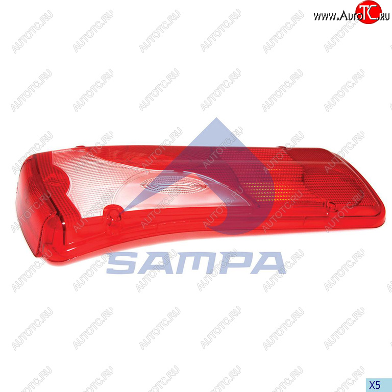 2 399 р. Рассеиватель SCANIA P,G,R,T VW Crafter Pickup фонаря заднего левого SAMPA SAMPA 201.064  с доставкой в г. Пермь