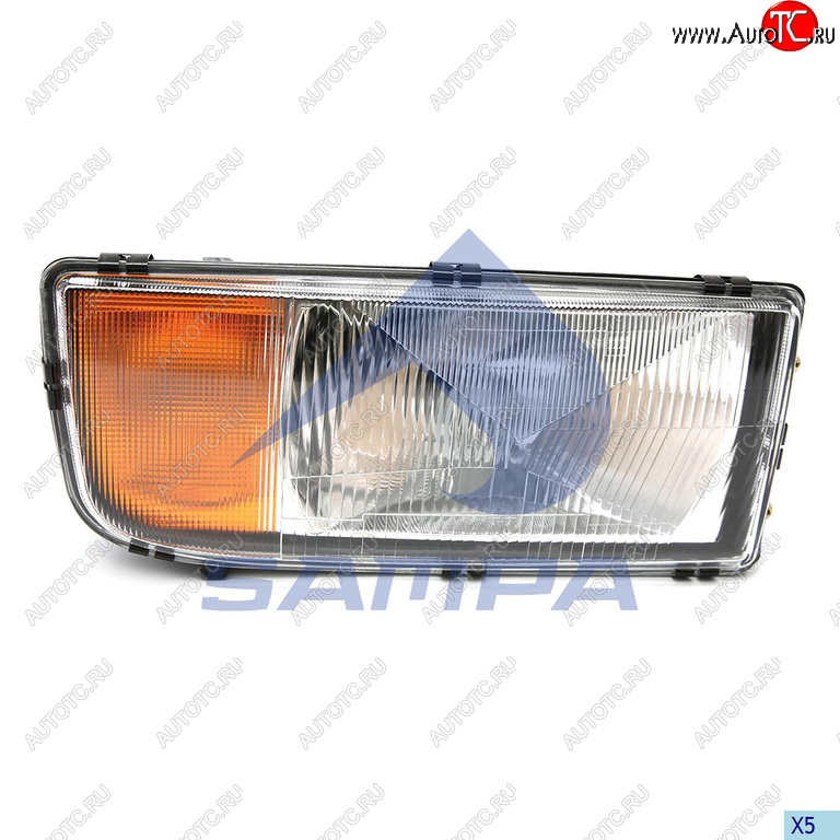 5 399 р. Фара MERCEDES Actros (96-02) правая SAMPA SAMPA 201.126  с доставкой в г. Пермь