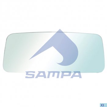 939 р. Элемент зеркальный MERCEDES Atego 2 (04-0610),Axor (04-) основной с подогревом SAMPA SAMPA 201.206  с доставкой в г. Пермь. Увеличить фотографию 4