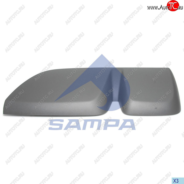1 739 р. Крышка MERCEDES зеркала бокового основного правого двойного SAMPA SAMPA 201.229  с доставкой в г. Пермь