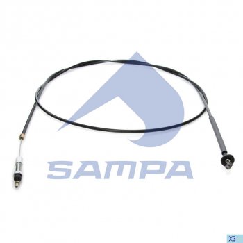 529 р. Трос MERCEDES Atego механизма подъема кабины SAMPA SAMPA 201.423  с доставкой в г. Пермь. Увеличить фотографию 1