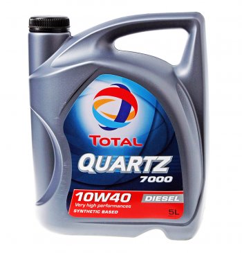 3 999 р. Масло дизельное QUARTZ 7000 DIESEL 10W40 псинт.5л TOTAL TOTAL 201524  с доставкой в г. Пермь. Увеличить фотографию 1