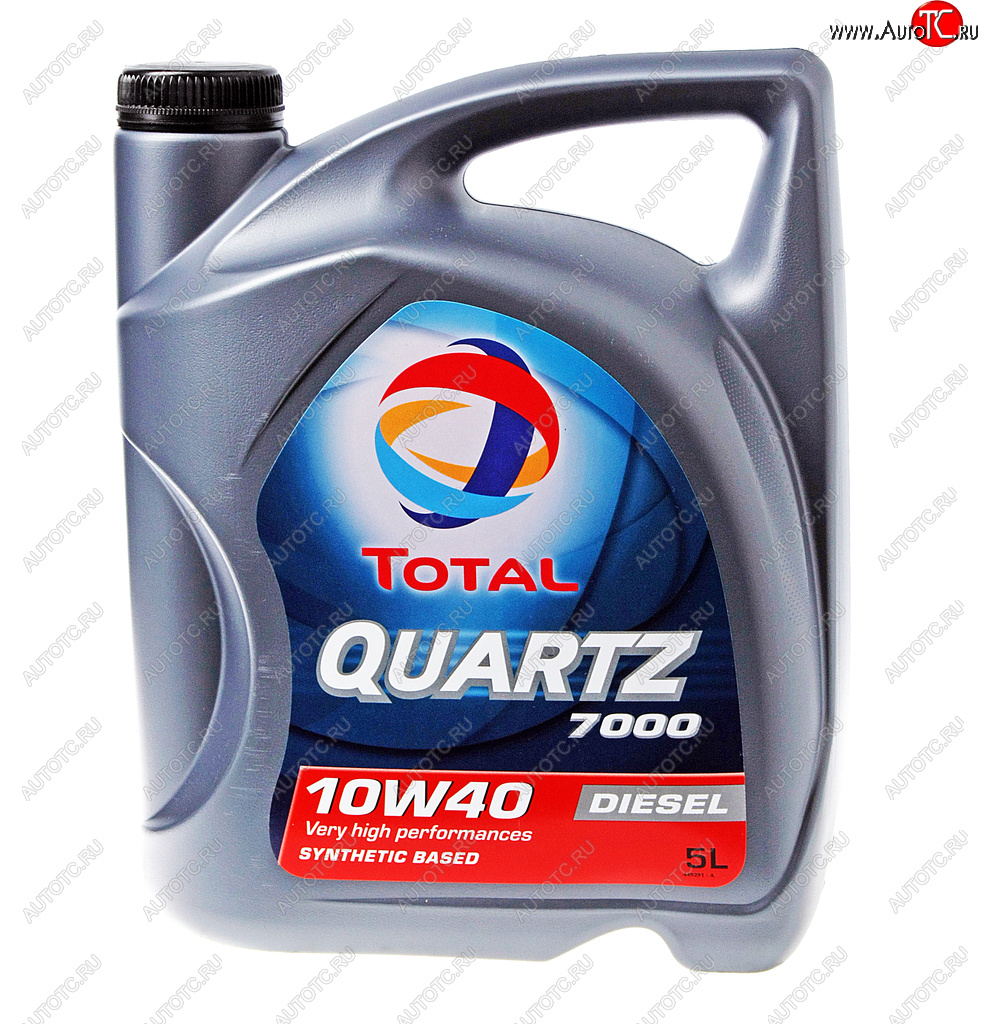 3 999 р. Масло дизельное QUARTZ 7000 DIESEL 10W40 псинт.5л TOTAL TOTAL 201524  с доставкой в г. Пермь