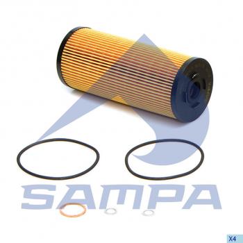 1 399 р. Фильтр масляный MERCEDES LK,LN2,MK MAN F2000 (1шт.) SAMPA SAMPA 202.397-01  с доставкой в г. Пермь. Увеличить фотографию 1