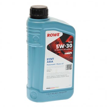 1 499 р. Масло моторное HIGHTEC SYNT ASIA SNCFC3 5W30 синт.1л ROWE ROWE 20245-0010-99  с доставкой в г. Пермь. Увеличить фотографию 1