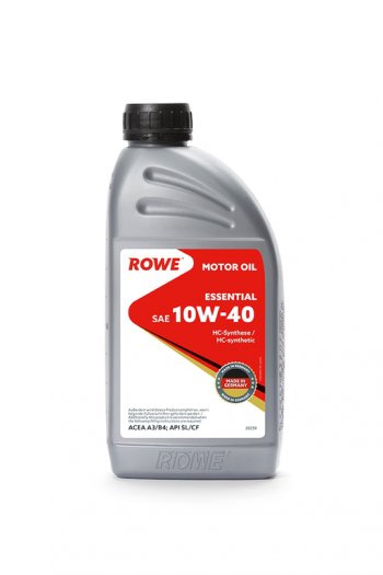 899 р. Масло моторное ESSENTIAL SLCFA3B4 10W40 псинт.1л ROWE ROWE 20259-177-2а  с доставкой в г. Пермь. Увеличить фотографию 3