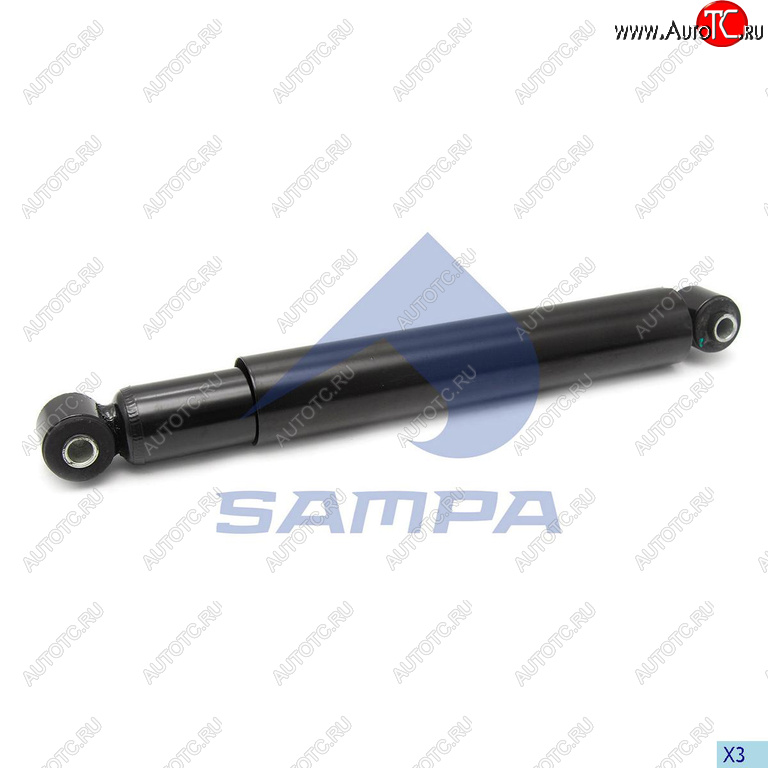 2 679 р. Амортизатор MERCEDES Atego передний (410692 14х50 14х40 OO) SAMPA SAMPA 203.191-01  с доставкой в г. Пермь